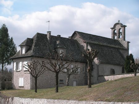 Eglise de la commune de Saint-Etienne-Cantalès, patrimoine remarquable