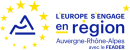 Logo l'Europe s'engage en Région Auvergne-Rhône-Alpes avec le FEADER
